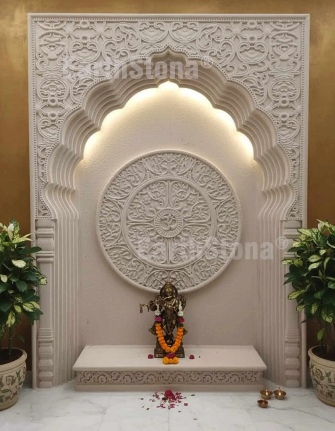Carving Mandir Design by EarthStona